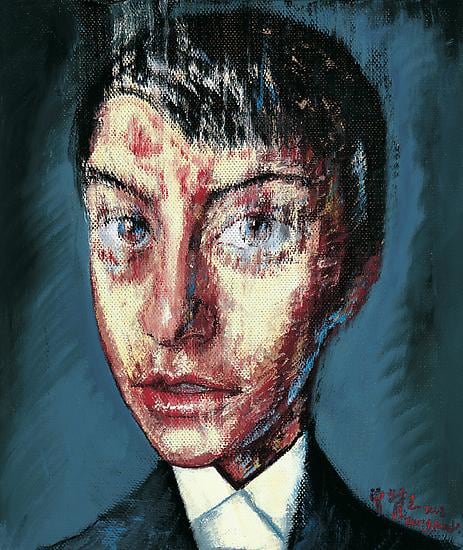 Zeng Fanzhi, Portrait 08-7-8, 2008