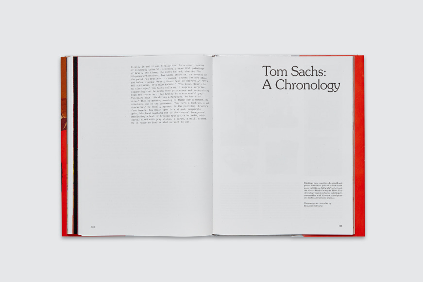 Tom Sachs Handmade Paintings