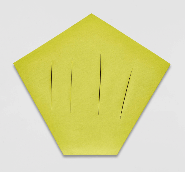 LUCIO FONTANA  Concetto spaziale, Attese, 1959