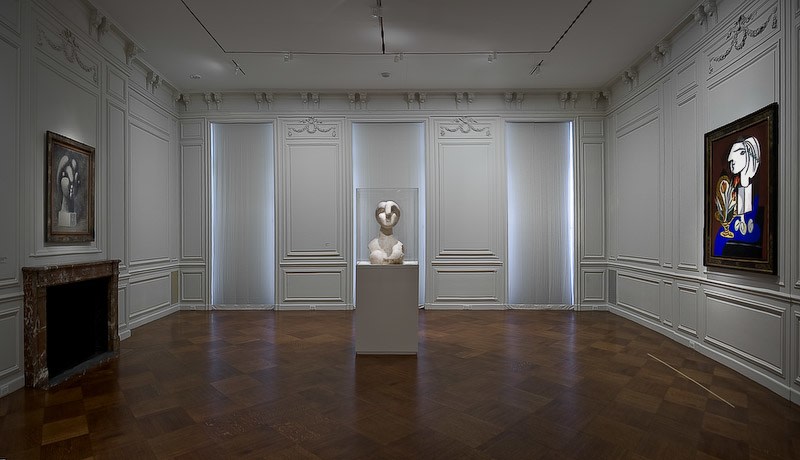 Installation view of Picasso's Marie-Th&eacute;r&egrave;se at Acquavella Galleries from October 14 - November 28, 2008.