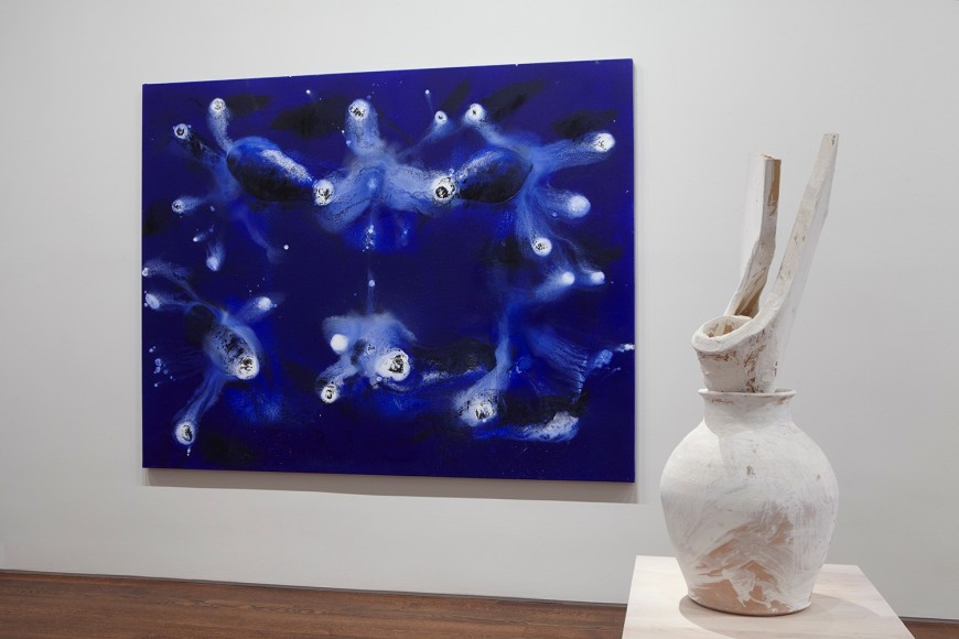 Installation view of Miquel Barcel&oacute; at Acquavella Galleries from October 27 - December 9, 2016.