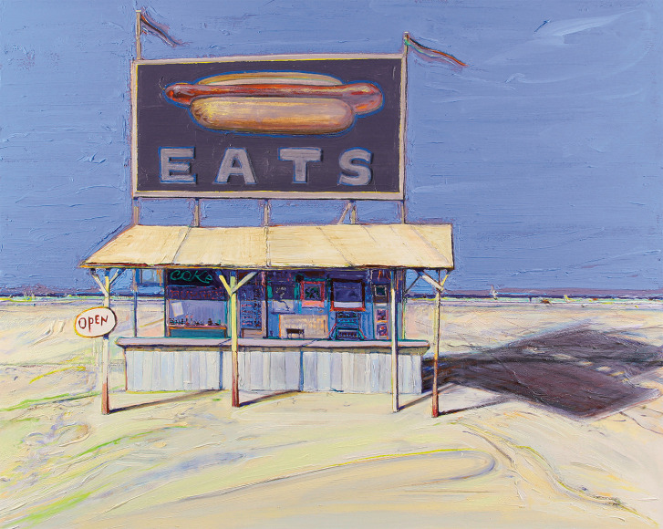 Wayne Thiebaud, Hot Dog Stand