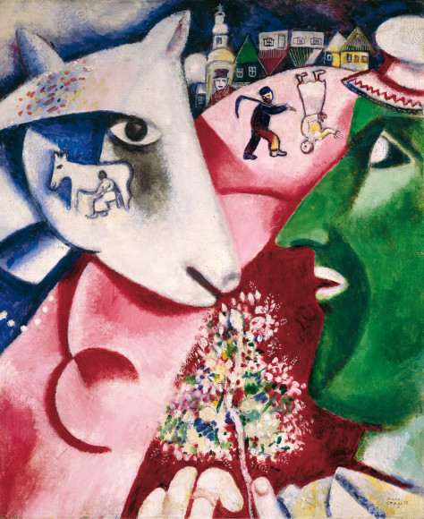 Marc Chagall, I and the Village