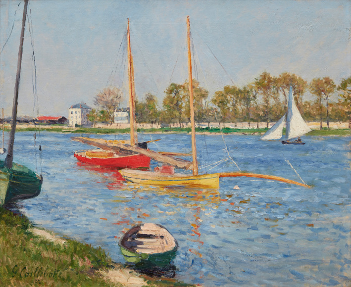 Gustave Caillebotte La Seine à Argenteuil, 1882