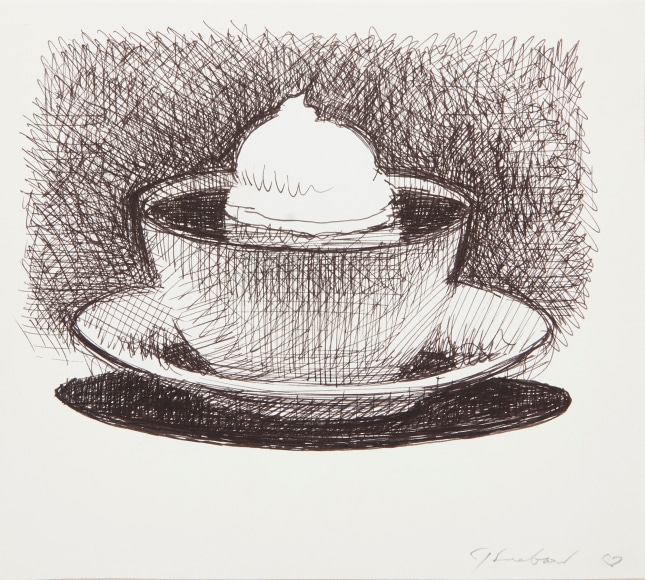 Wayne Thiebaud Cappuccino, n.d.