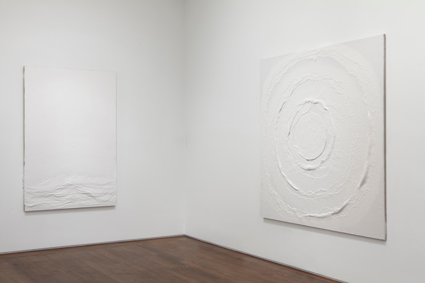 Installation view of Miquel Barcel&oacute; at Acquavella Galleries from October 8 - November 21, 2013.