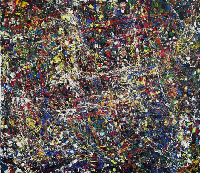 Jean Paul Riopelle, Quinze Chevaux Citro&euml;n (Fifteen Horsepower Citro&euml;n), 1952