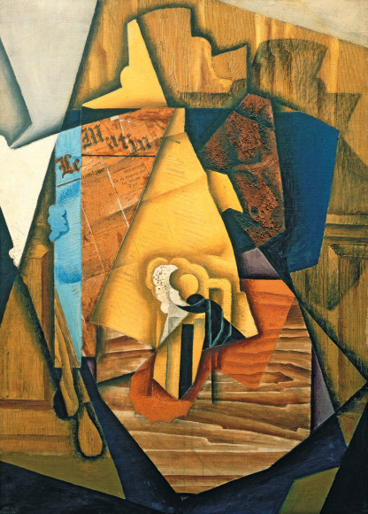 Juan Gris, The Man at the Caf&eacute;