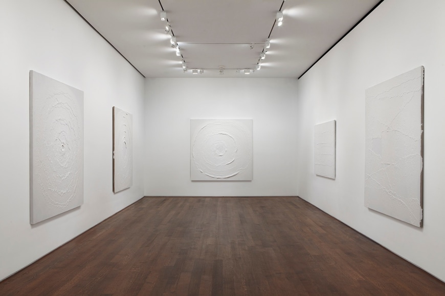 Installation view of Miquel Barcel&oacute; at Acquavella Galleries from October 8 - November 21, 2013.