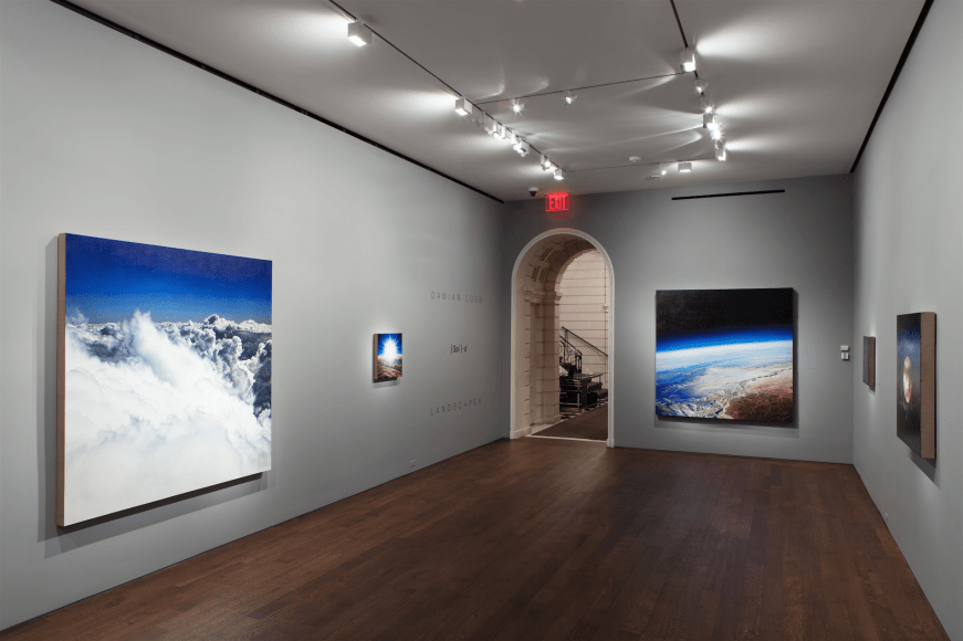 Installation view of Damian Loeb: Sol-d at Acquavella Galleries from February 28 - April 10, 2014.