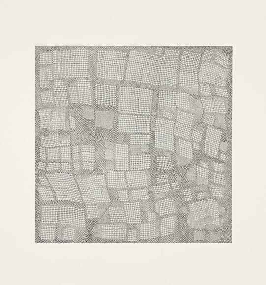 Jacob El Hanani, Dish Towel Square, 2003