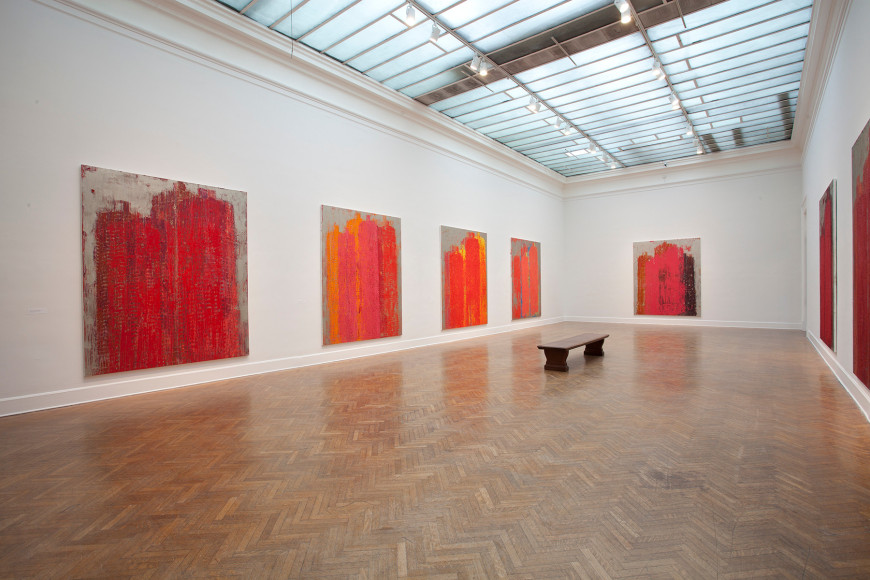 Installation view of the Enoc Perez: Utopia at the Corcoran Gallery of Art from November 10, 2012 - February 10, 2013.