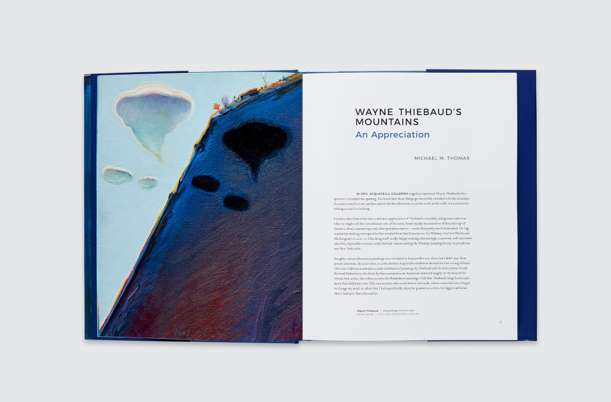 Wayne Thiebaud Mountains 1965-2019