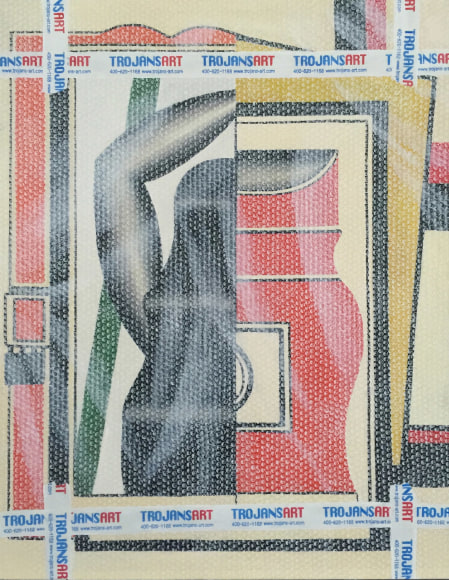 Shen_Shaomin_Handle_with_Care_MoMA_No.7_Oil_on_canvas_129.6x99.6cm_2017