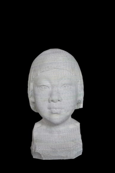 Li_Hongbo_Absorption_A_Blooming_Girl_Books_32x16x20cm_2017