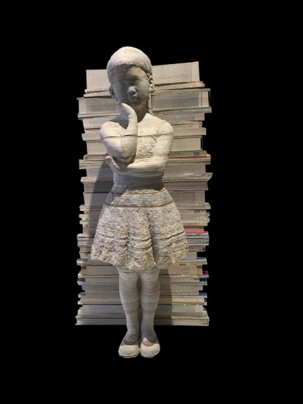 Li_Hongbo_Absorption_Contemplation_Books_58x20x30cm_2017