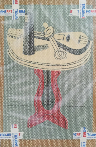 Shen_Shaomin_Handle_with_Care_MoMA_No.3_Oil_on_canvas_127.3x81.9cm_2017