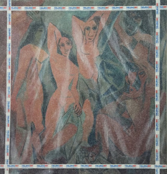 Shen_Shaomin_Handle_with_Care_MoMA_No.14_Oil_on_canvas_243.9x233.7cm_2017