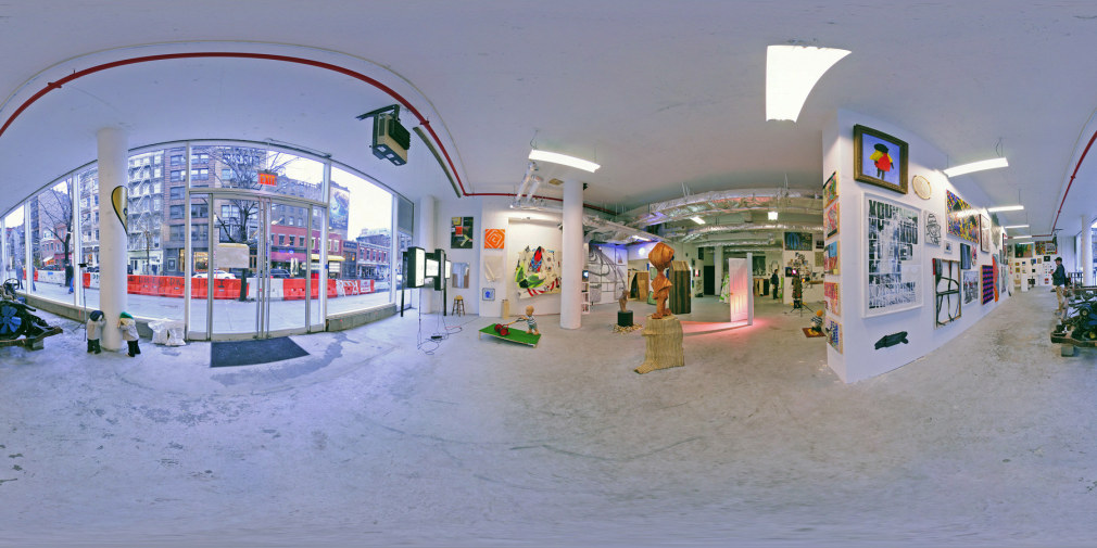 Installation view, The Bruce High Quality Foundation, Brucennial: 2010, New York, 2010