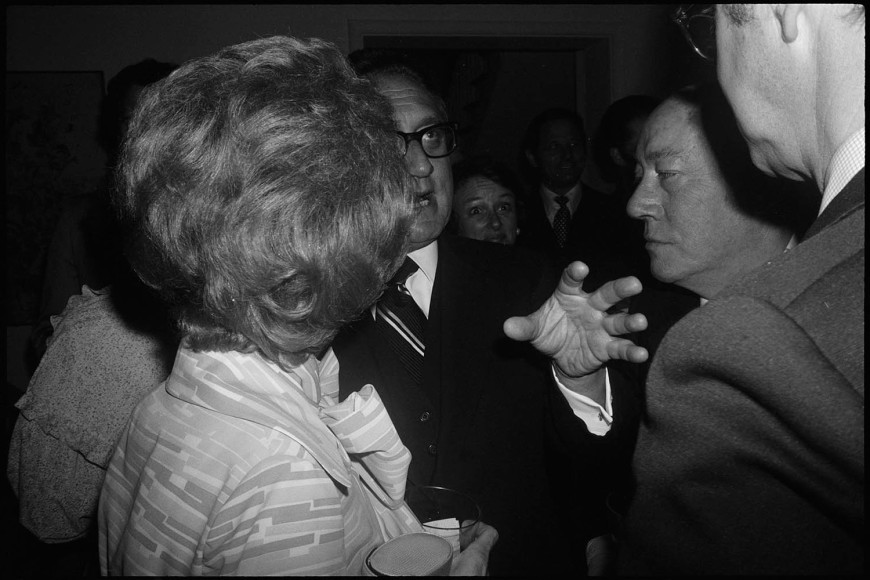 Henry Kissinger Holding Forth, Washington D.C., c. 1976