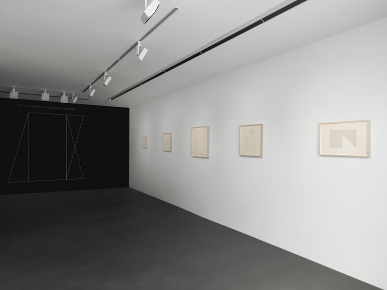 Installation view, Sol LeWitt: 1 + 1 = 1 Million, Curated by Tom Sachs, Vito Schnabel Gallery, St. Moritz