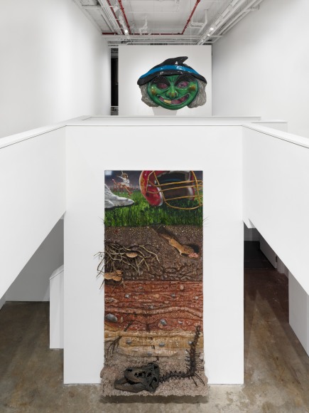 Installation view: Trey Abdella, Under the Skin, Vito Schnabel Gallery, New York, NY, 2023; Artwork © Trey Abdella; Photo by Shark Senesac; Courtesy the artist and Vito Schnabel Gallery