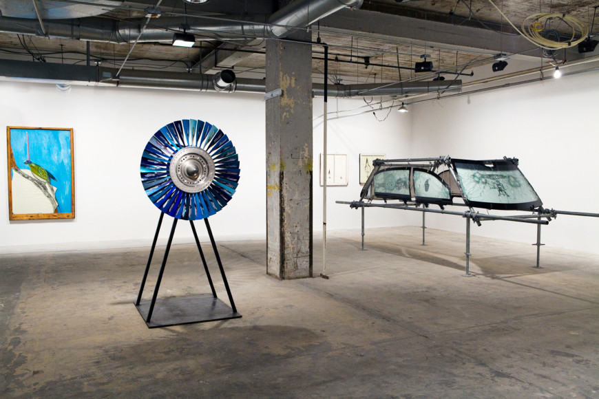 Installation view, Vahakn Arslanian, Holy Heavenly, New York, 2012