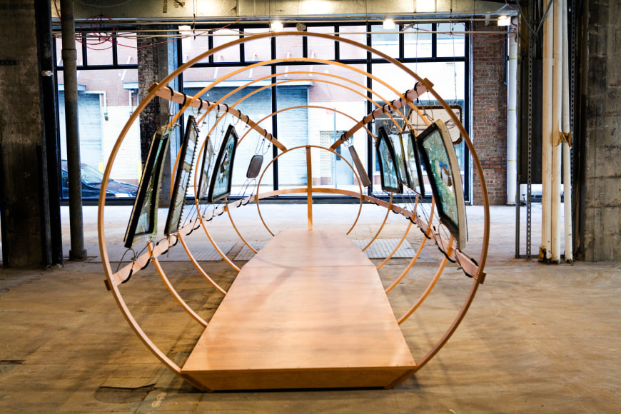 Installation view, Vahakn Arslanian, Holy Heavenly, New York, 2012