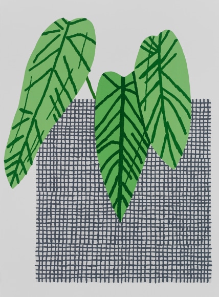 Jonas Wood Grid Pot 6,&nbsp;2016