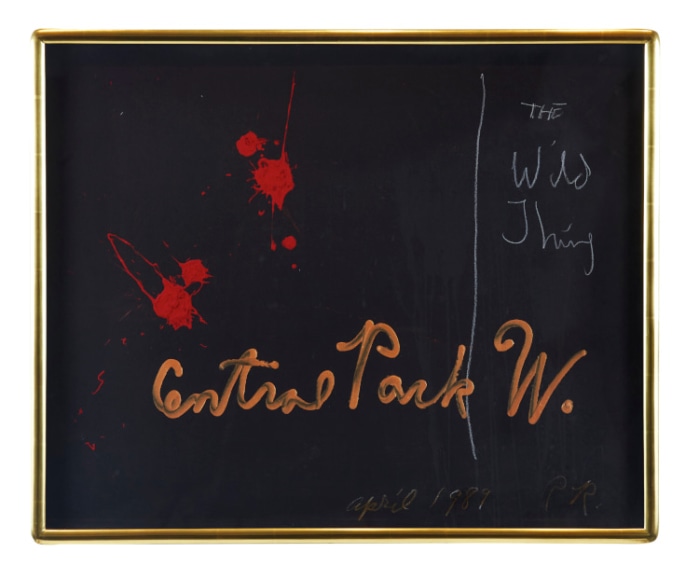 Rene Ricard, Central Park West