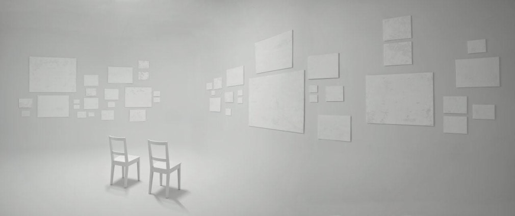 Installation view, Terence Koh, Flowers for Baudelaire, Richard Avedon Studio, New York, 2008