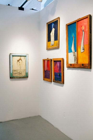 Installation view, Vahakn Arslanian,&nbsp;Outsider Art Fair, New York, 2013