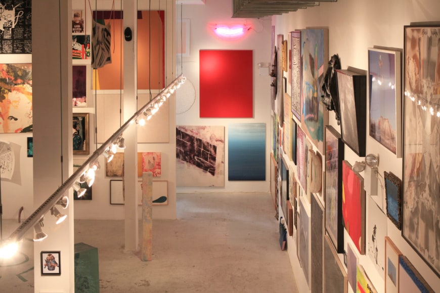 Installation view, The Bruce High Quality Foundation, Brucennial 2012, New York, 2012