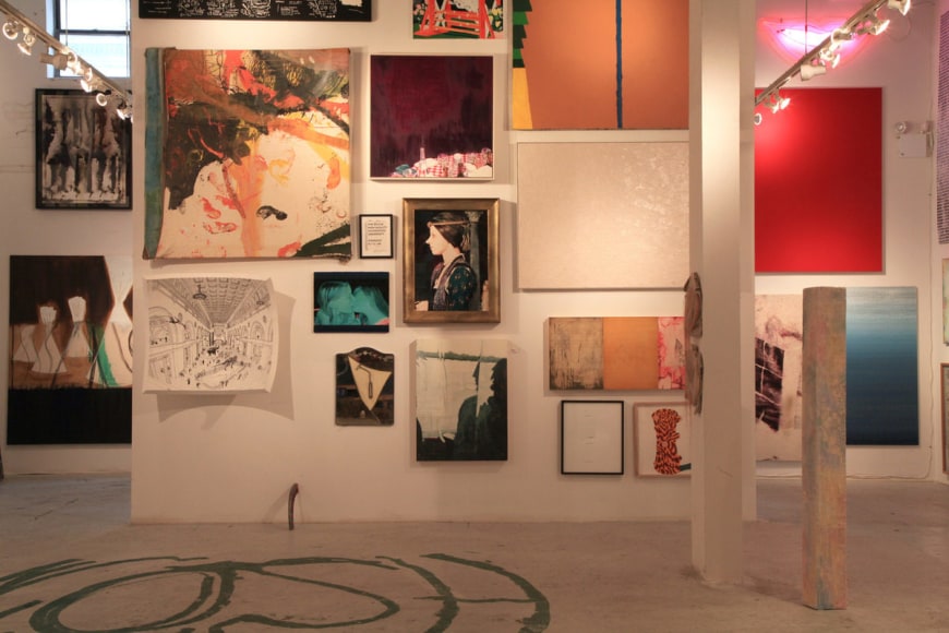 Installation view, The Bruce High Quality Foundation, Brucennial 2012, New York, 2012