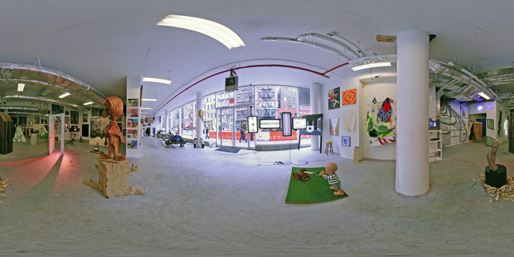Installation view, The Bruce High Quality Foundation, Brucennial: 2010, New York, 2010