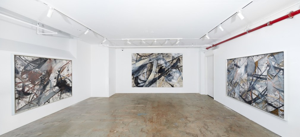 Installation view, Mariana Oushiro: Supernova, Vito Schnabel Gallery, New York, NY, 2022; Artworks © Mariana Oushiro; Photo by Argenis Apolinario; Courtesy the artist and Vito Schnabel Gallery 