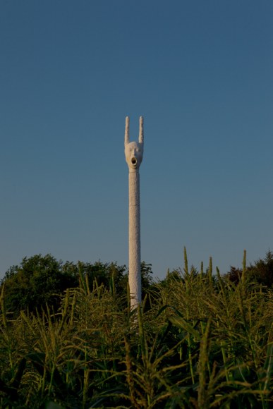 Installation view, Terence Koh,&nbsp;Children of the Corn​, Long Island, 2010