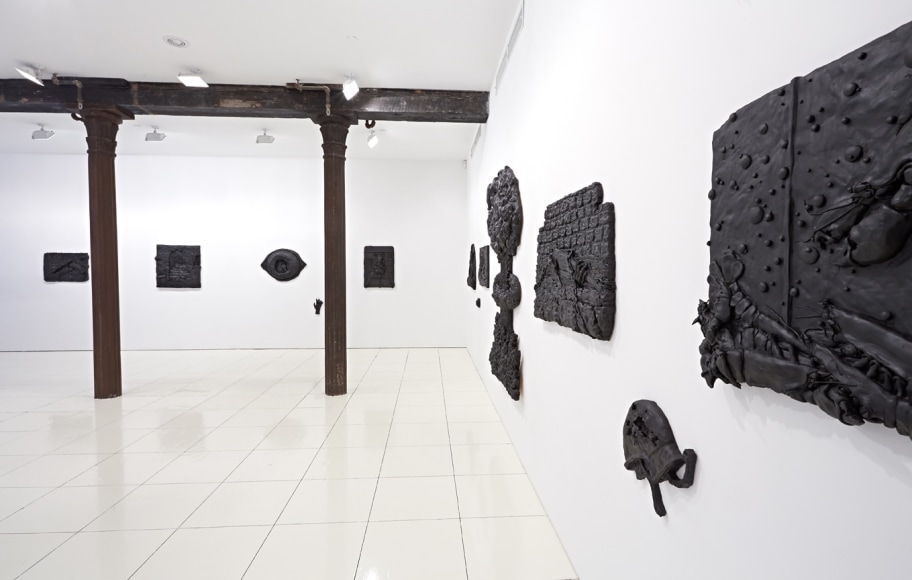 Installation view, Theo A. Rosenblum, Predator, Vito Schnabel, New York, 2014