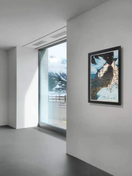 Installation view, Walton Ford, New Watercolors, Vito Schnabel Gallery, St. Moritz