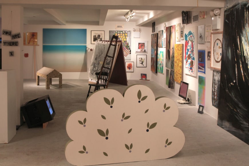 Installation view, The Bruce High Quality Foundation, Brucennial 2012, New York, 2012