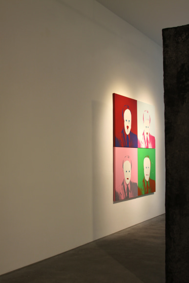 Installation view, The Bruce High Quality Foundation,&nbsp;The Retrospective: 2001-2010,&nbsp;​Galerie Bruno Bischofberger, Zurich, 2010