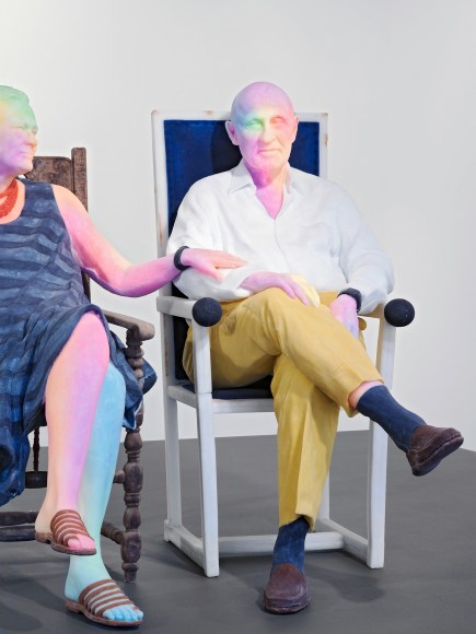 Installation view,&nbsp;Urs Fischer:&nbsp;Bruno &amp;amp; Yoyo,&nbsp;Vito Schnabel Gallery, St. Moritz, 2015