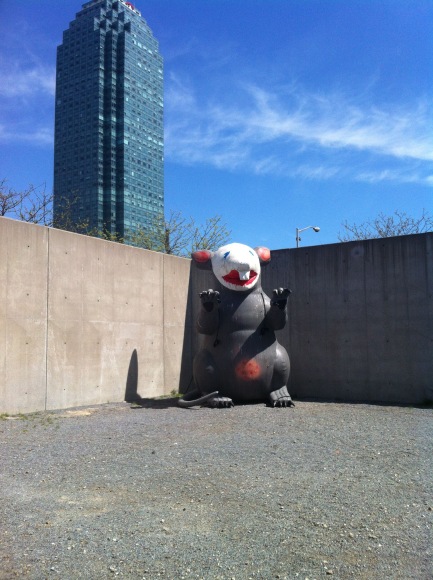 Installation view, The Bruce High Quality Foundation, Bruceforma, MoMA PS1, Queens, 2012