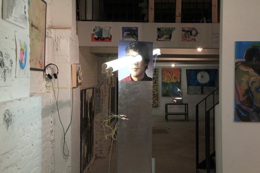 Installation view, The Bruce High Quality Foundation, Brucennial 2012, New York, 2012