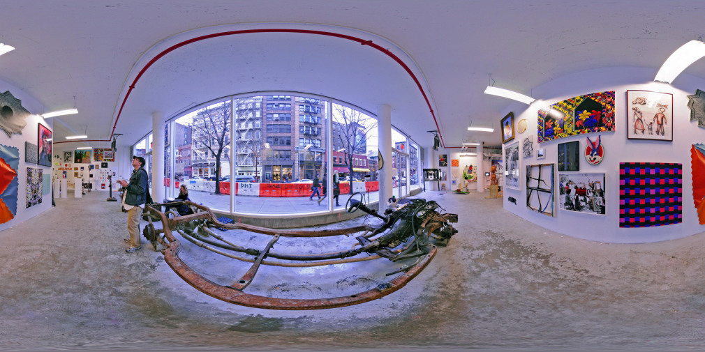 Installation view, The Bruce High Quality Foundation, Brucennial: 2010, New York, 2010