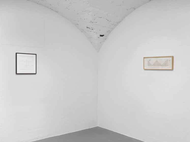 Installation view, Sol LeWitt: 1 + 1 = 1 Million, Curated by Tom Sachs, Vito Schnabel Gallery, St. Moritz