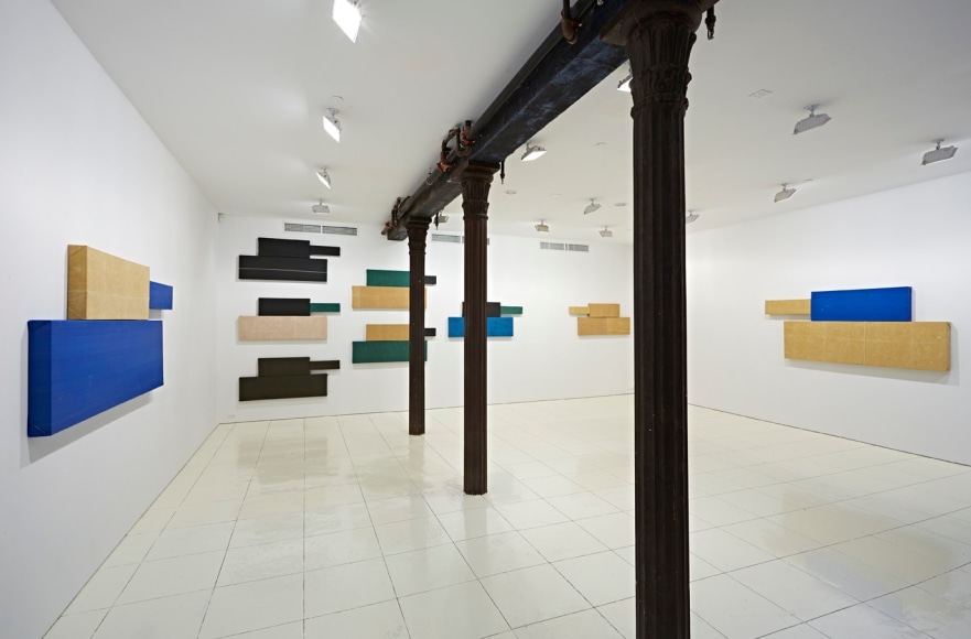 Installation view, Grear Patterson:&nbsp;Panzers and Tigers,&nbsp;Vito Schnabel, New York, 2014.