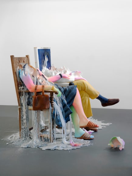 Installation view,&nbsp;Urs Fischer:&nbsp;Bruno &amp;amp; Yoyo,&nbsp;Vito Schnabel Gallery, St. Moritz, 2015