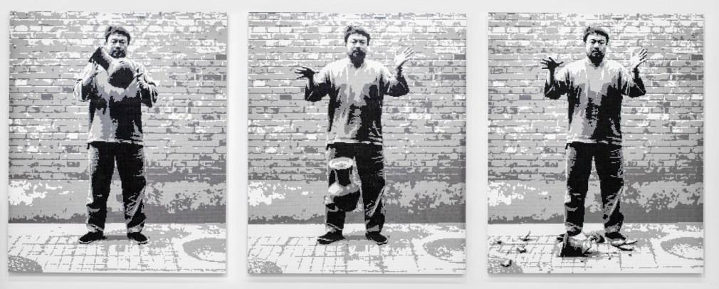 Ai Weiwei Dropping a Han Dynasty Urn, 2015