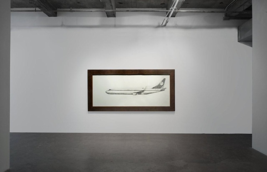 Installation view, Vahakn Arslanian, Jesus Loves Captain Sully Sullenberger, Maccarone Gallery, New York, 2009